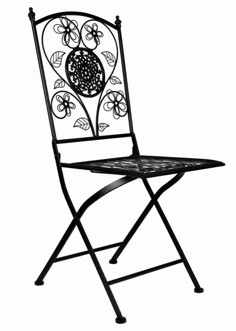 Rustic Matte Black Barcelona Bistro Folding Chair (Per Chair Price Shown – Sold only in Quantities of 4) | Rental Rustic Matte Black Barcelona Bistro Folding Chair (Per Chair Price Shown – Sold only in Quantities of 4) | Rental