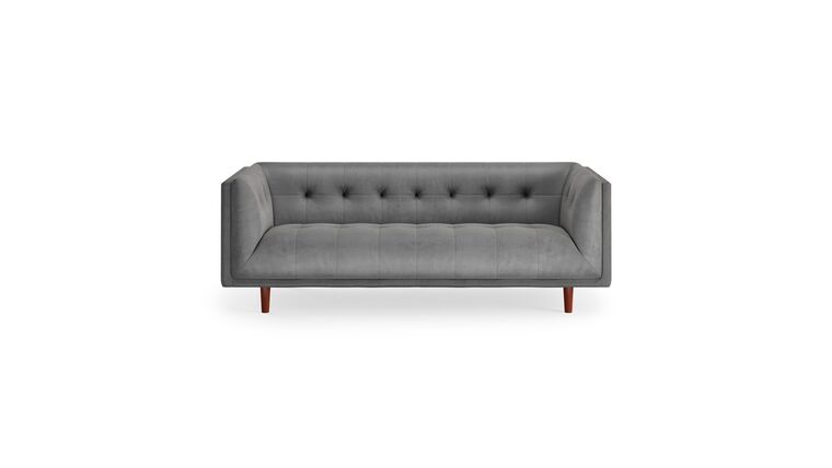 Platinum Theodorus Velvet Sofa | Rental