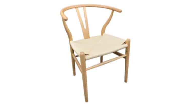 Wishbone Arm Chair – Natural | Rental