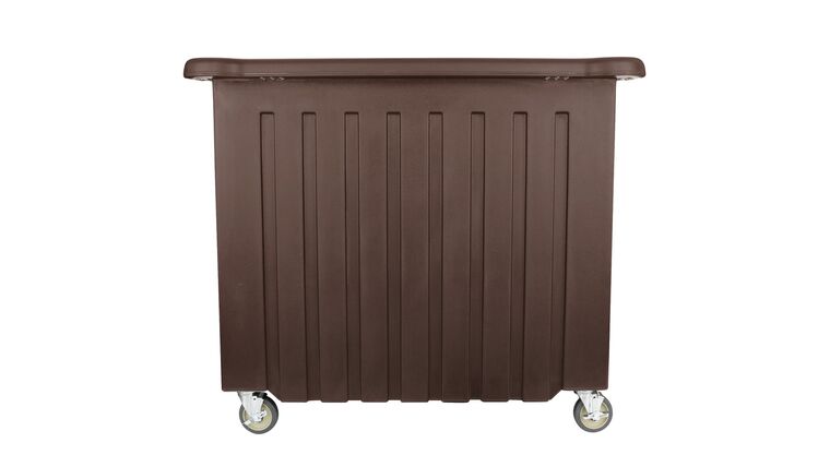 4.5’ Dark Brown Cambro Portable Bar CamBar with 5-Bottle Speed Rail | Rental