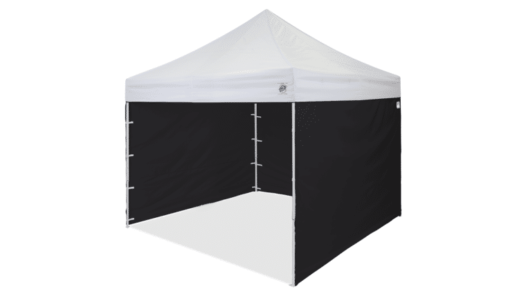 8′ x 10′ Tent Sidewall – Black Screened | Rental