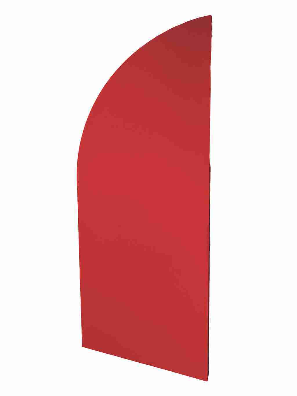Red Half Arch Backdrop | Rental