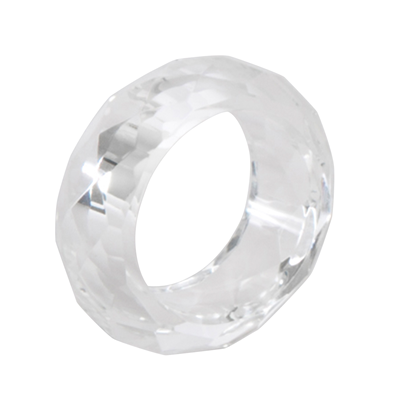 NR023 Crystal Napkin Ring | Rental NR023 Crystal Napkin Ring | Rental