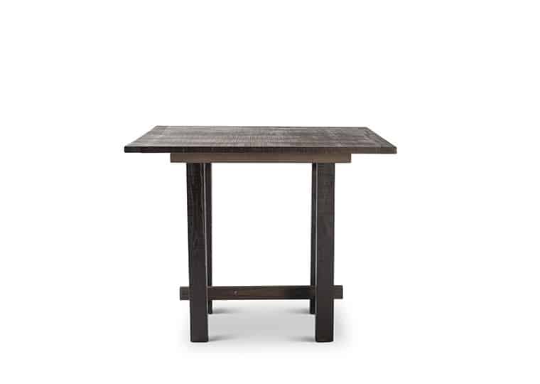 Square Mahogany Pub Farm Table | Rental Square Mahogany Pub Farm Table | Rental