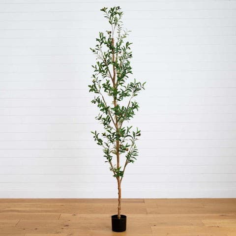 8′ Artificial Olive Tree with Natural Trunk | Rental