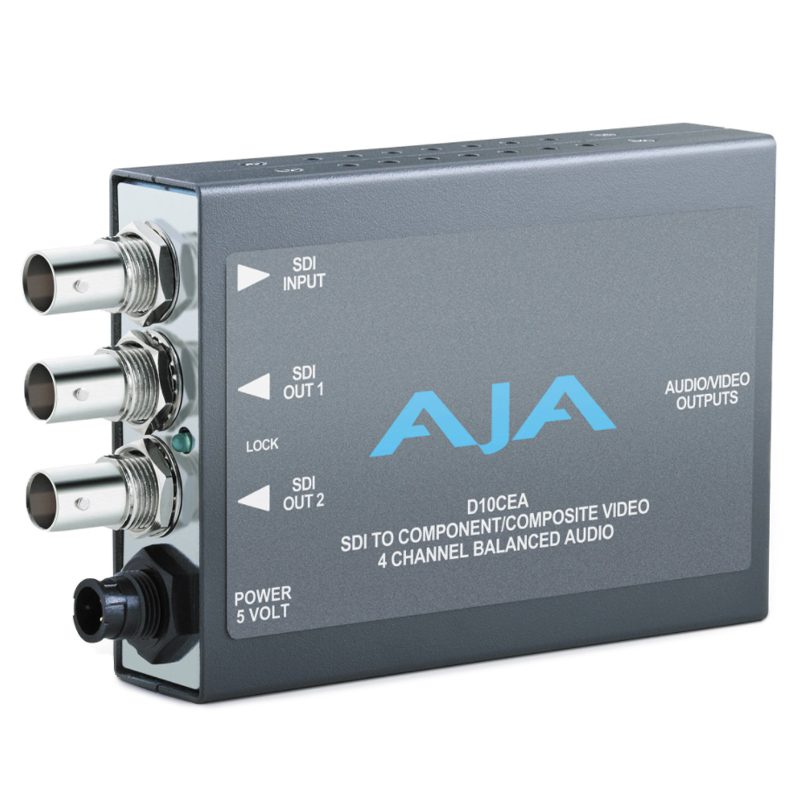 AJA HD10CEA SD/HD-SDI to Analog Audio/Video | Rental AJA HD10CEA SD/HD-SDI to Analog Audio/Video | Rental