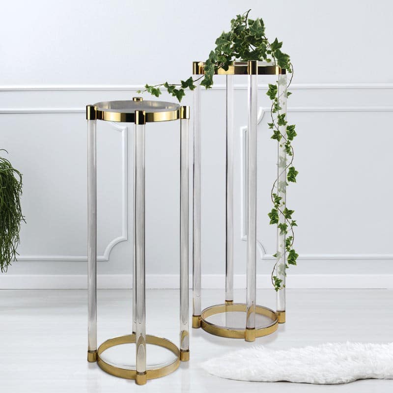 Aurora Acrylic Display Pedestal / Plant Stand | Rental Aurora Acrylic Display Pedestal / Plant Stand | Rental