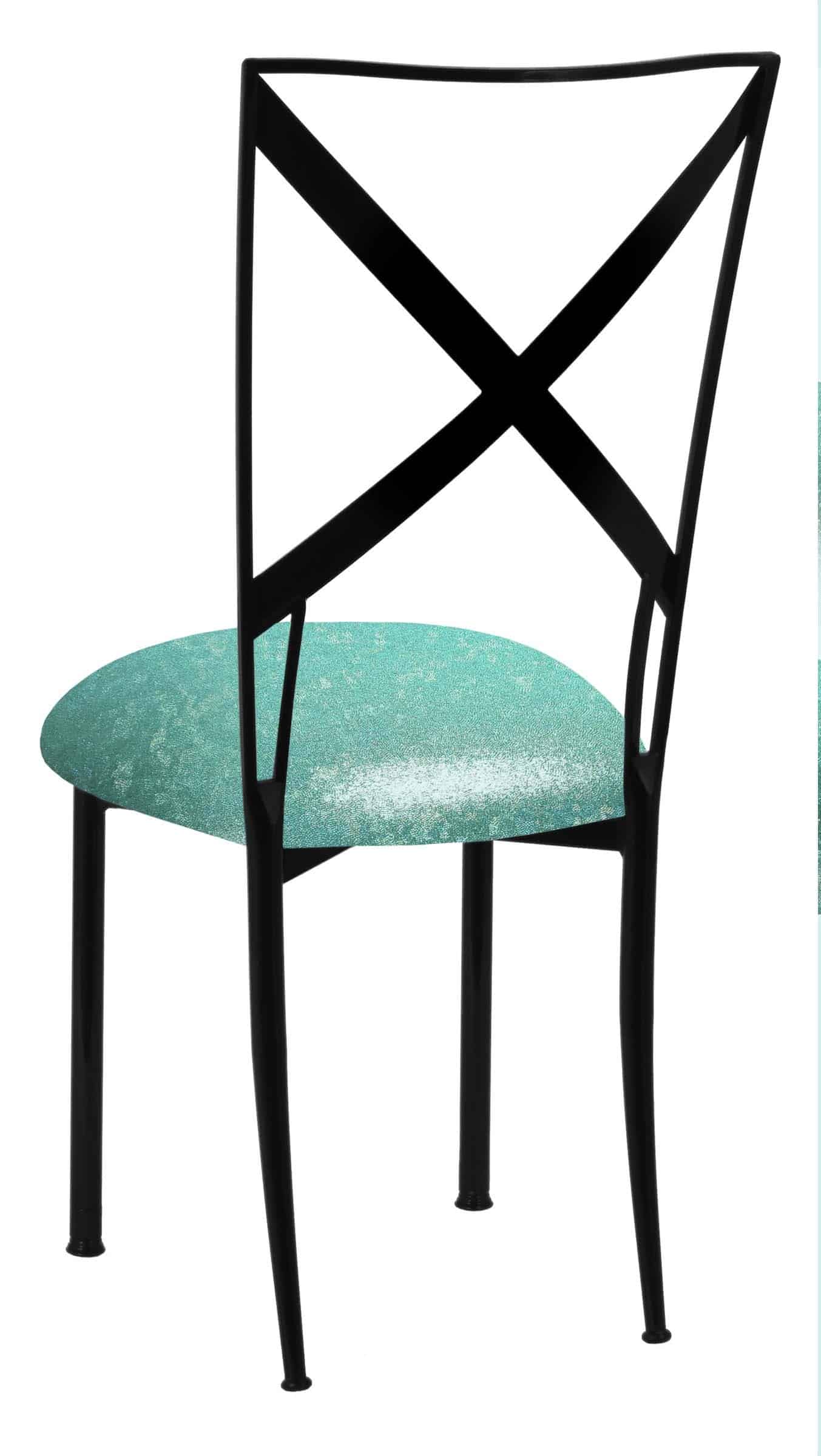 Blak. with Mermaid Stretch Knit Cushion – Chameleon Chair Collection | Rental