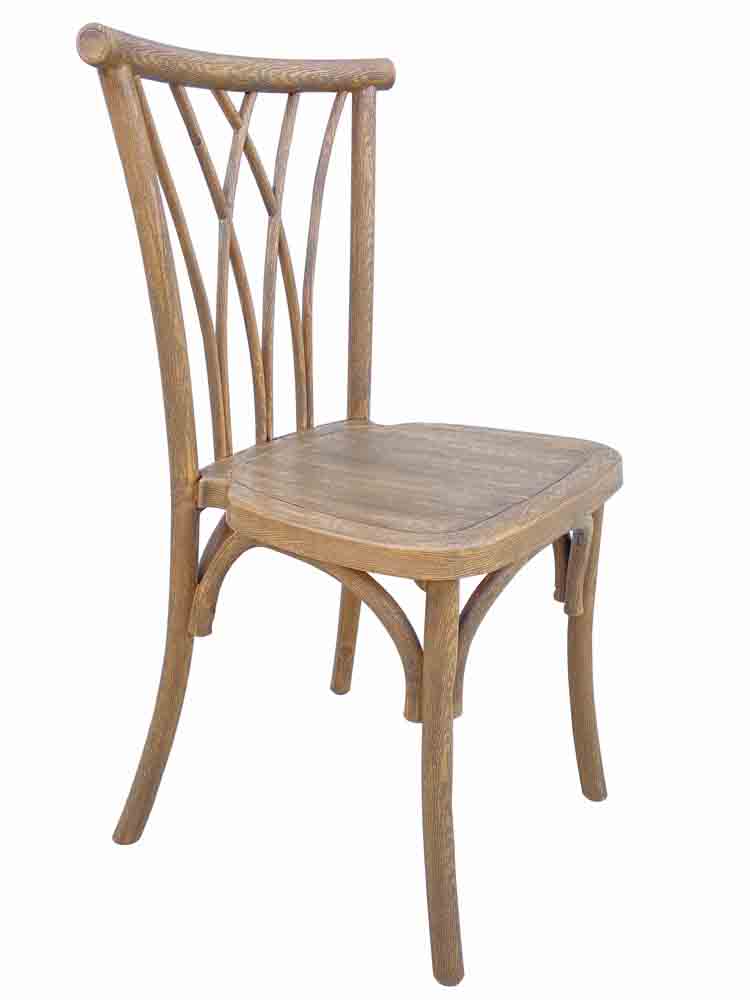 Chestnut Resin Steel Skeleton™ Willow Chair | Rental Chestnut Resin Steel Skeleton™ Willow Chair | Rental