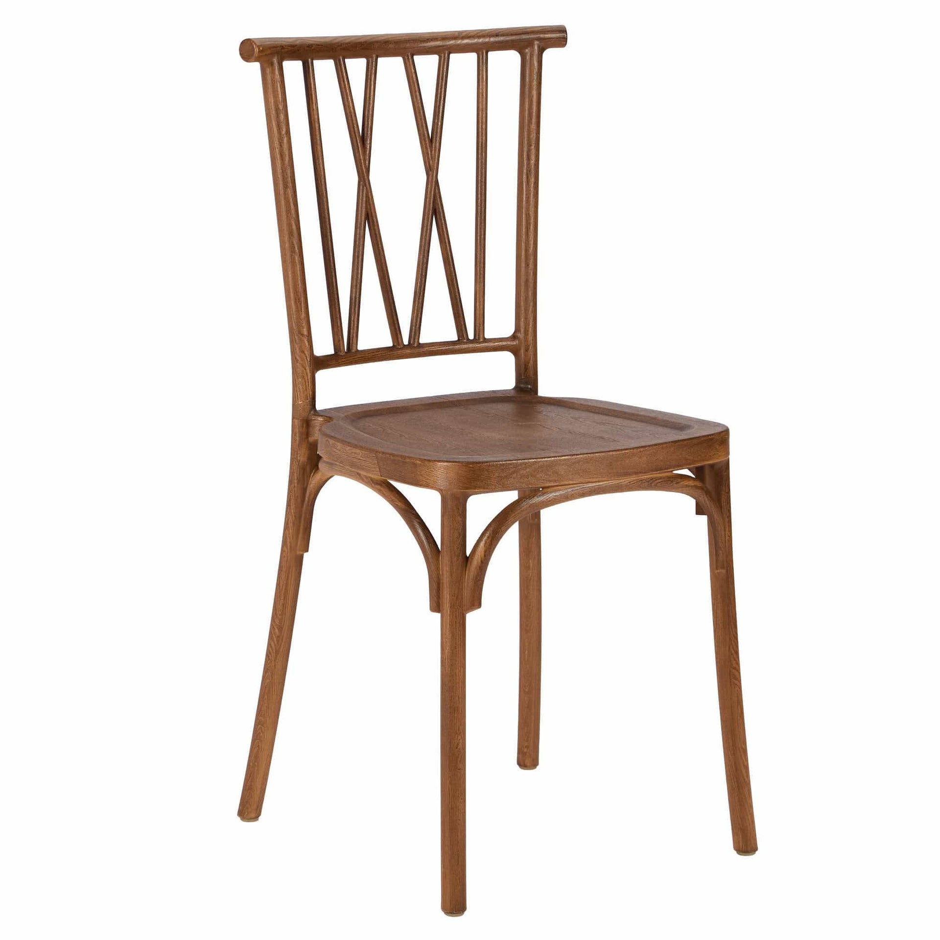Chestnut Willow Mono Frame Resin Chair | Rental Chestnut Willow Mono Frame Resin Chair | Rental