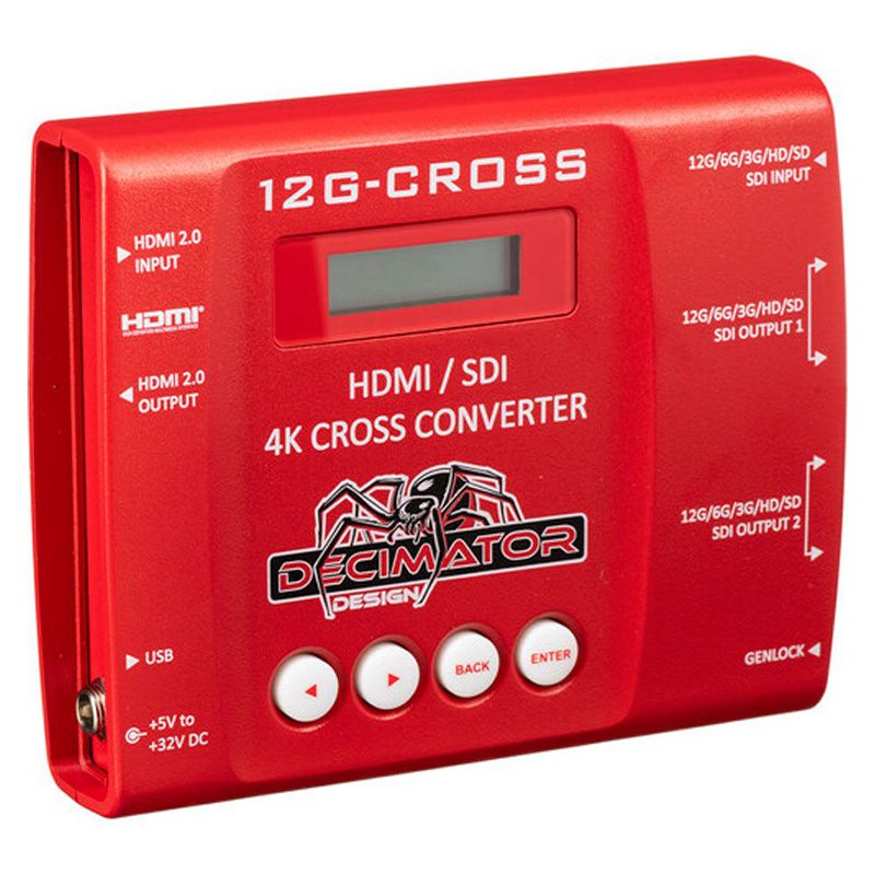 Decimator Design 12G 4K Cross Converter | Rental Decimator Design 12G 4K Cross Converter | Rental