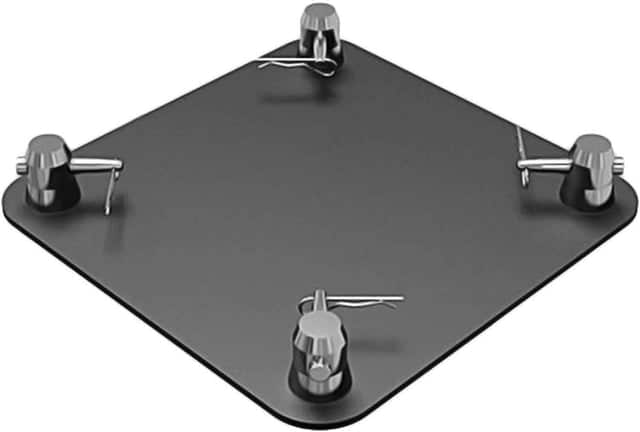 Global Truss SQ-4137 BLK 12x12in Alum Base Plate | Rental Global Truss SQ-4137 BLK 12x12in Alum Base Plate | Rental
