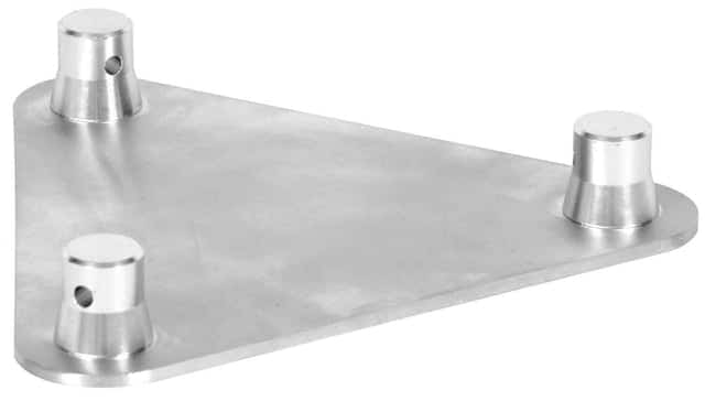 Global Truss TR-96129 9″ x 9″ Base Plate for F23 Mini Triangular Truss | Rental Global Truss TR-96129 9″ x 9″ Base Plate for F23 Mini Triangular Truss | Rental