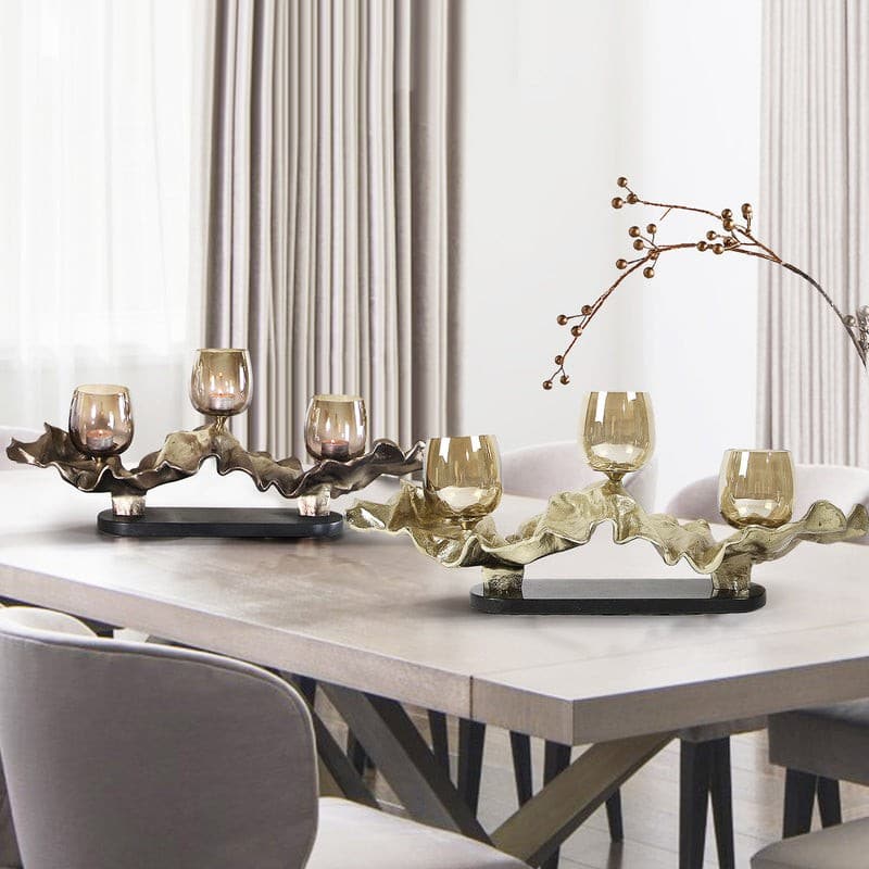 Luminous Trios Candle Stand | Rental