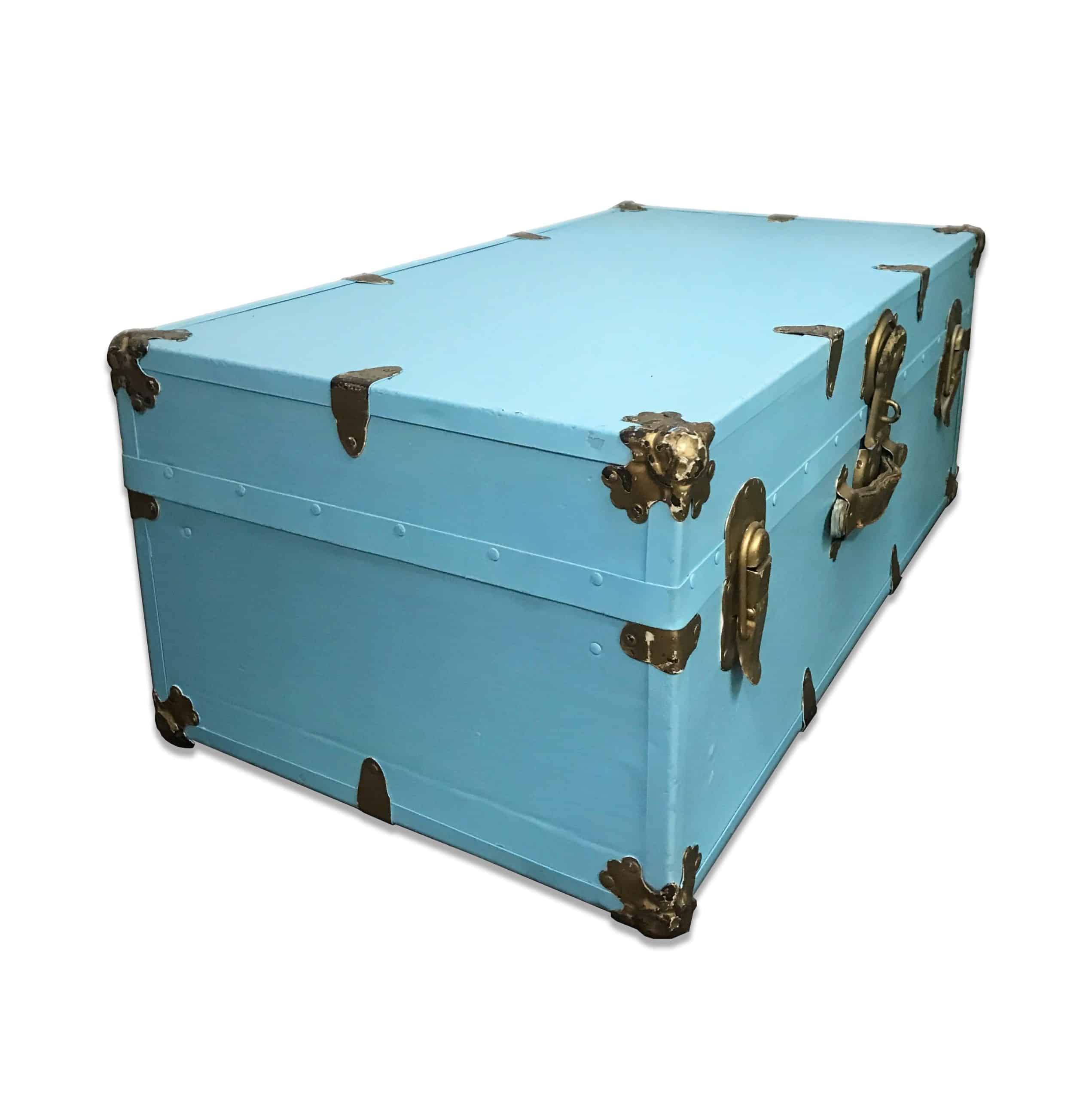 Blue Vintage Trunk | Rental Blue Vintage Trunk | Rental