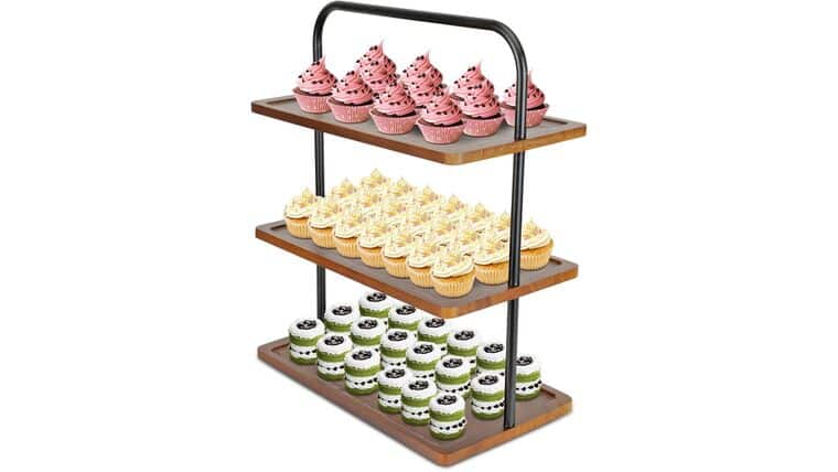 Solid Hardwood Cucpcake Stand | 50 Cupcakes | Rental
