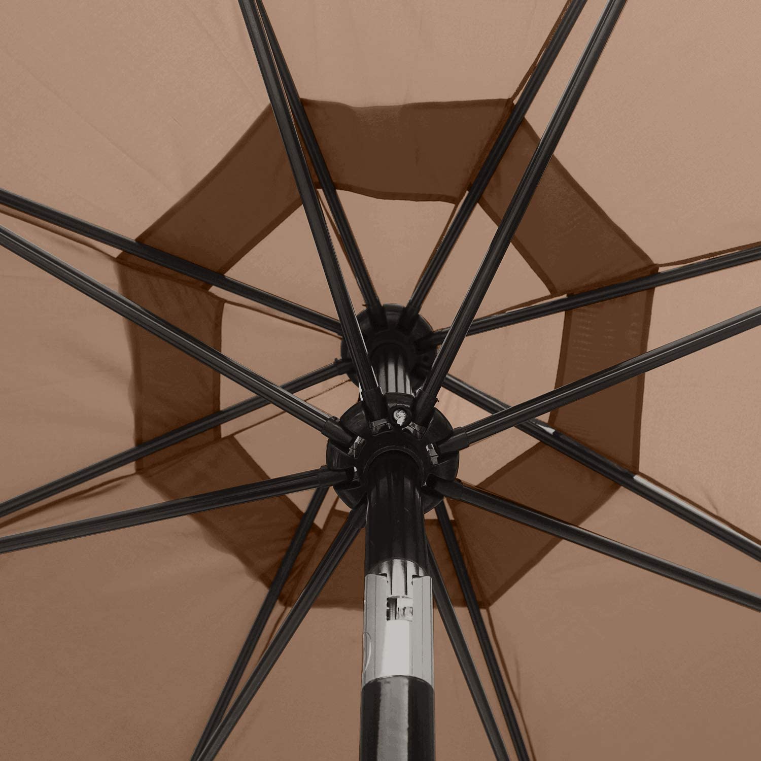 Part | 9′ Market Umbrella Top Only | Khaki | Rental Part | 9′ Market Umbrella Top Only | Khaki | Rental