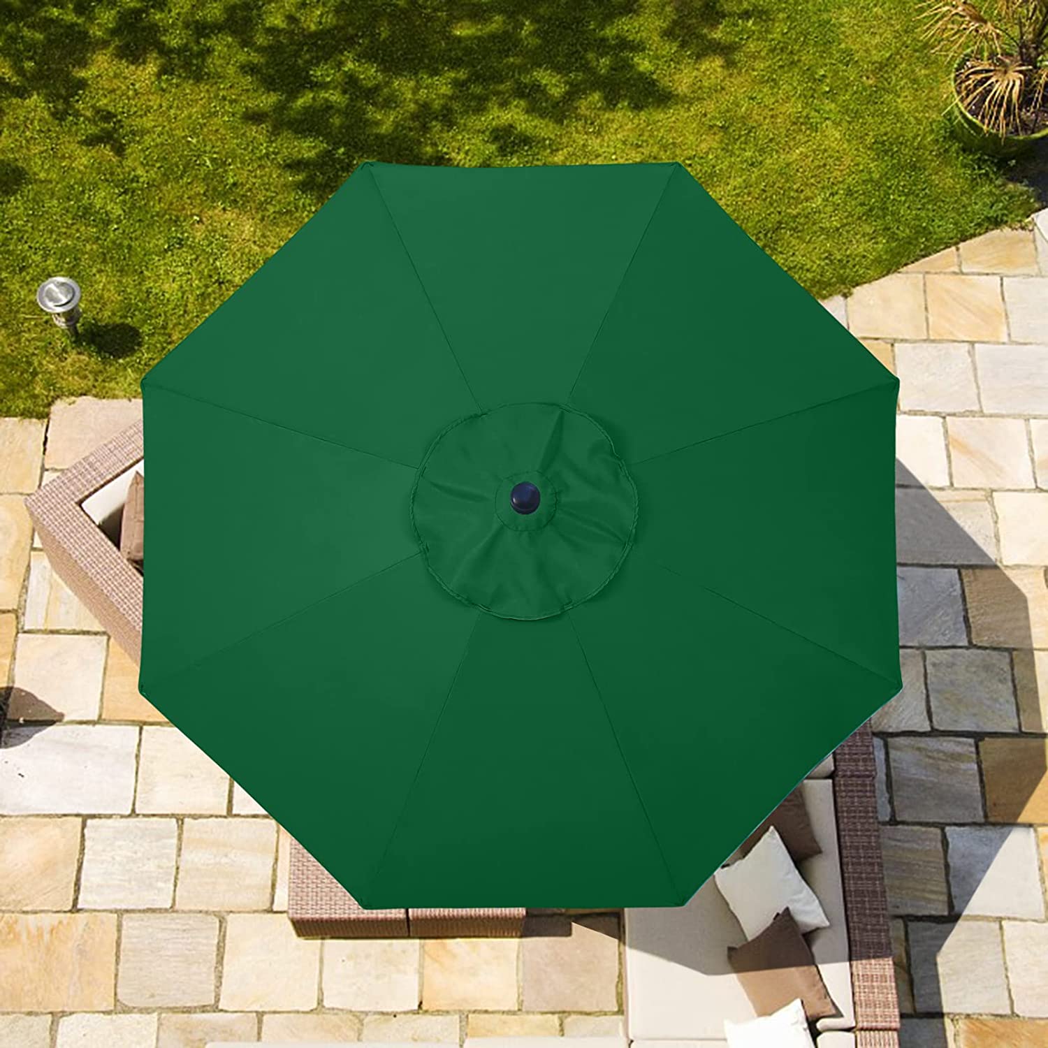Part | 9′ Market Umbrella Top Only | Forest Green | Rental Part | 9′ Market Umbrella Top Only | Forest Green | Rental