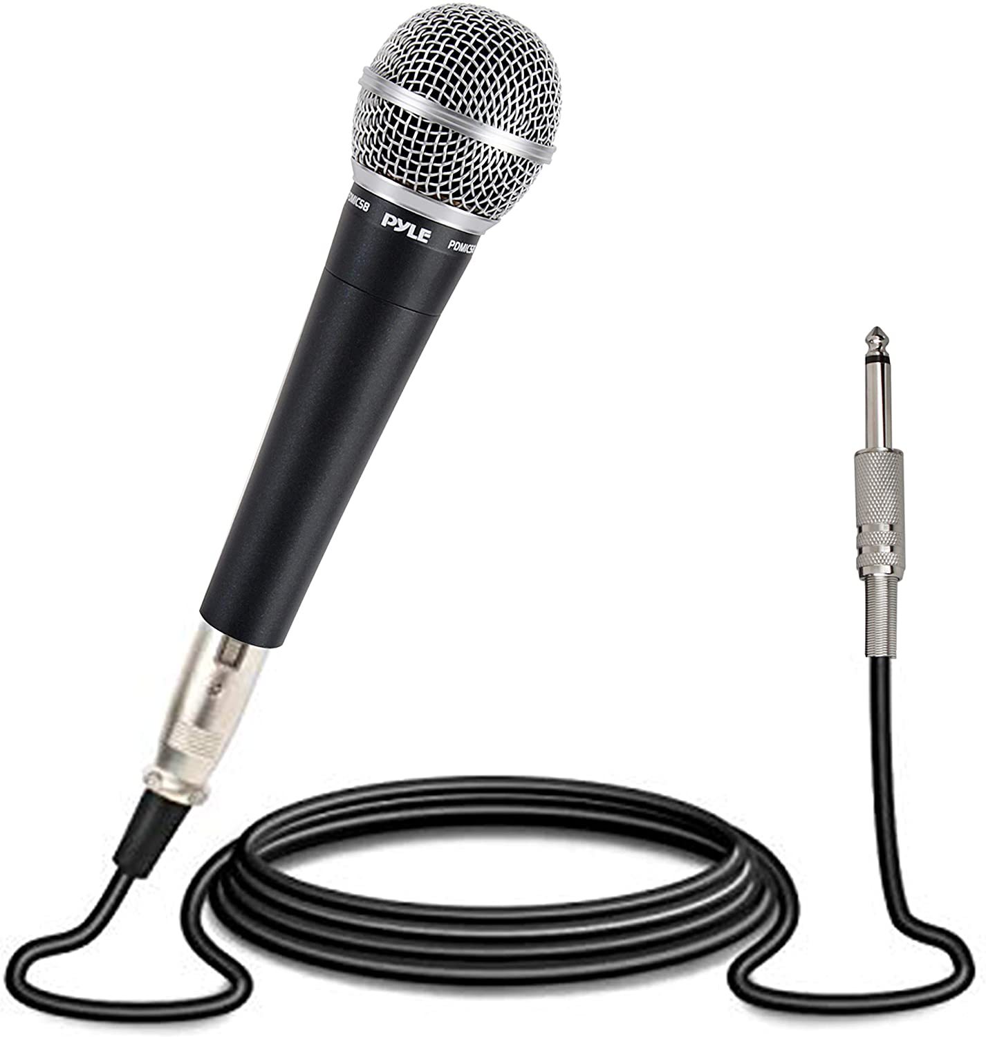 XLR Male Cable to 1/4” Audio Connection – 15′ – Black | Rental