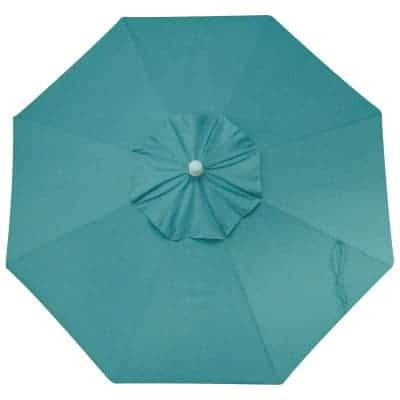 Part | 9′ Market Umbrella Top Only | Aqua | Rental Part | 9′ Market Umbrella Top Only | Aqua | Rental