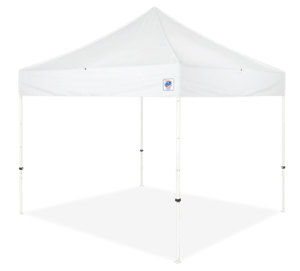 10′ x 10′ Commercial Pop Up Tent – White | Rental