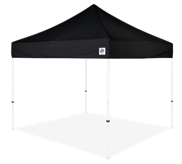 10′ x 10′ Commercial Pop Up Tent –  Black | Rental