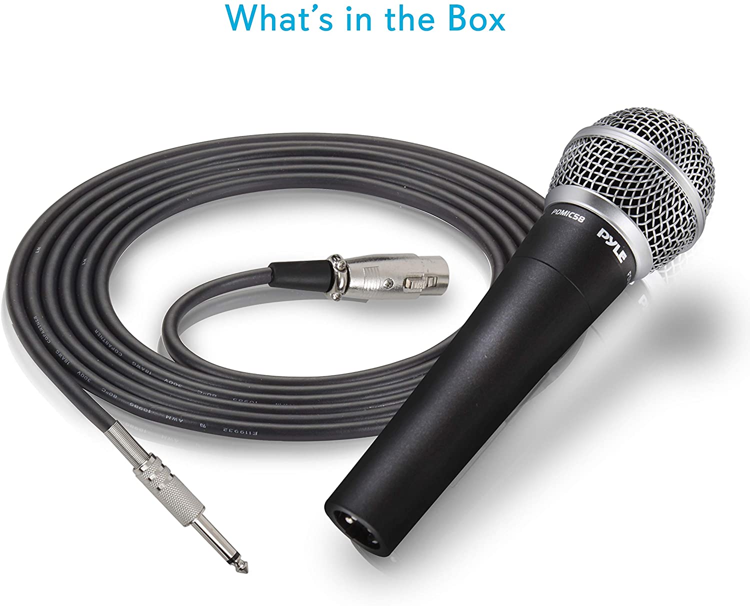 15’ XLR Female Cable to 1/4” Audio Connection – Black | Rental
