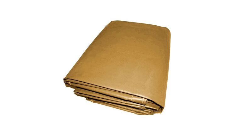10′ x 20′ – Tan 22 oz Fire Retardant Vinyl Tarp | Rental