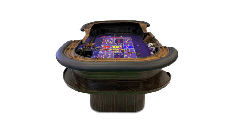 Part – Craps – 8′ Casino Game Table Top Only – Black | Rental