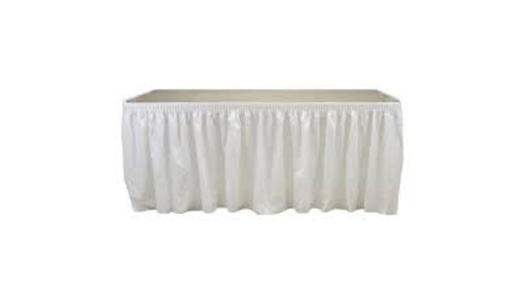 Part – 6′ Bar with Skirting (Skirting In White) Rental | Rental