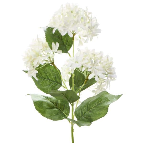 Decostar™ Artificial Hydrangea Type Flower Bunch 35″ White | Rental Decostar™ Artificial Hydrangea Type Flower Bunch 35″ White | Rental