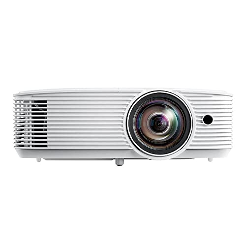Optoma GT1080HDRx Short Throw Gaming Projector | Enhanced Gaming Mode for 1080p 120Hz Gameplay at 8.4ms | 1080p and HDR support with 4K UHD input | Bright 3,800 Lumens for Day and | Rental