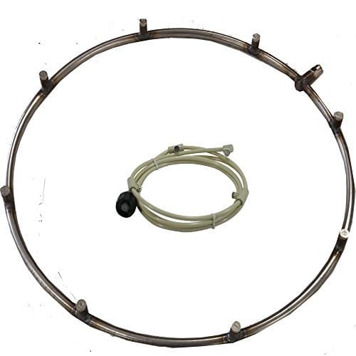 Misting Fan Ring – Stainless Steel Ring with Feed Line and Misting Nozzles – Ideal as Patio Misting system, for Warehouse Misting. can be used with Mistcooling Pump. (25″ Dia 10 No | Rental
