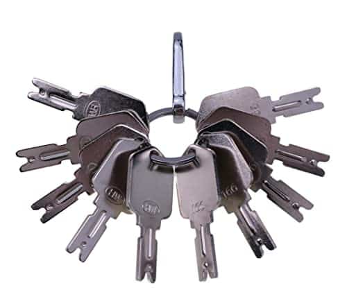 Mover Parts (4) Forklift Key for Clark Yale Hyster Komatsu Gradall Gehl Crown & More | Rental
