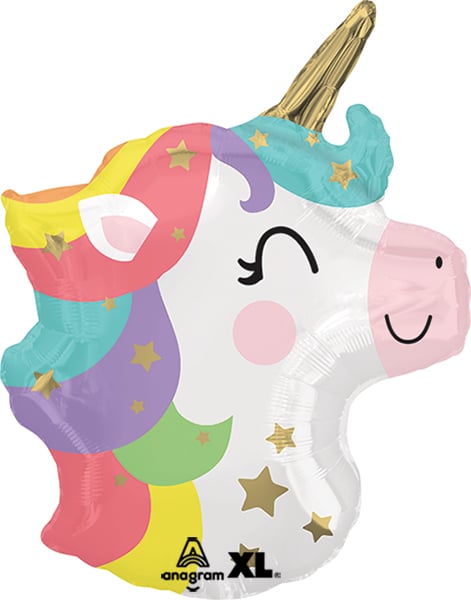 21″ Baby Unicorn Anagram Balloon | Rental