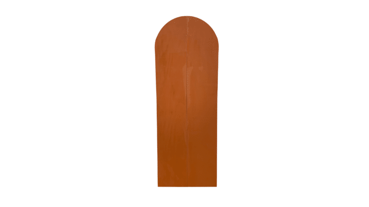 Orange Round Arch Backdrop | Rental