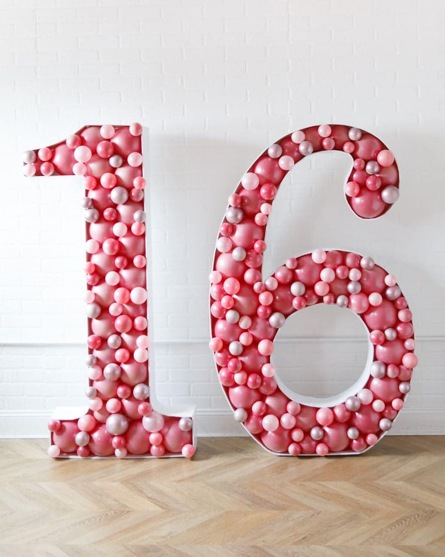 Life In Plastic – Number Mosaics – 5ft | Rental