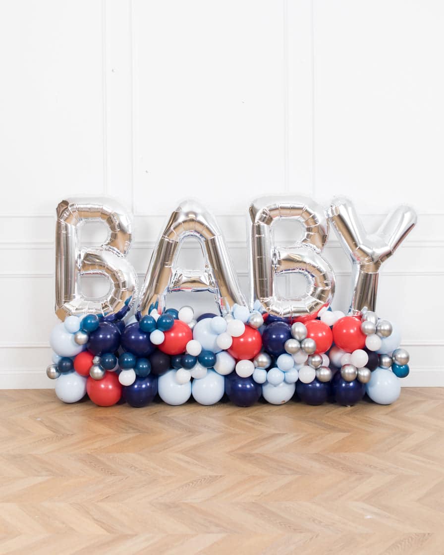 Baseball – BABY Balloon Pedestal – 4ft | Rental Baseball – BABY Balloon Pedestal – 4ft | Rental