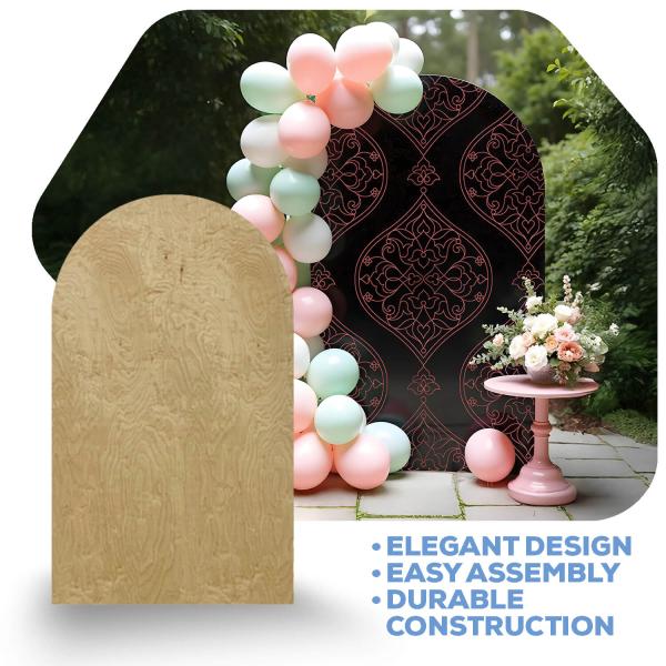 Large Full Arch Collapsing Chiara Wall Panel – Select Your Size! | Rental