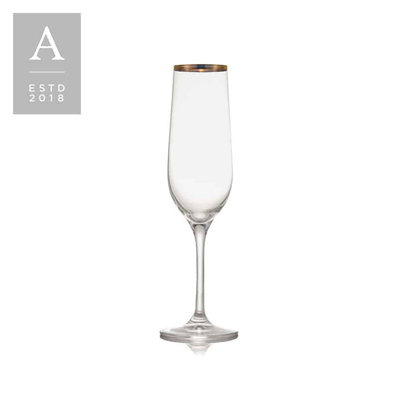 Classic Gold Champagne Flute | Rental Classic Gold Champagne Flute | Rental