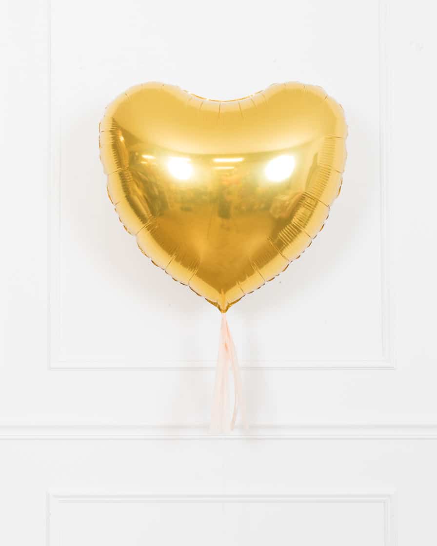 Office Baby Shower – 36in Heart Foil Balloon with Skirt | Rental