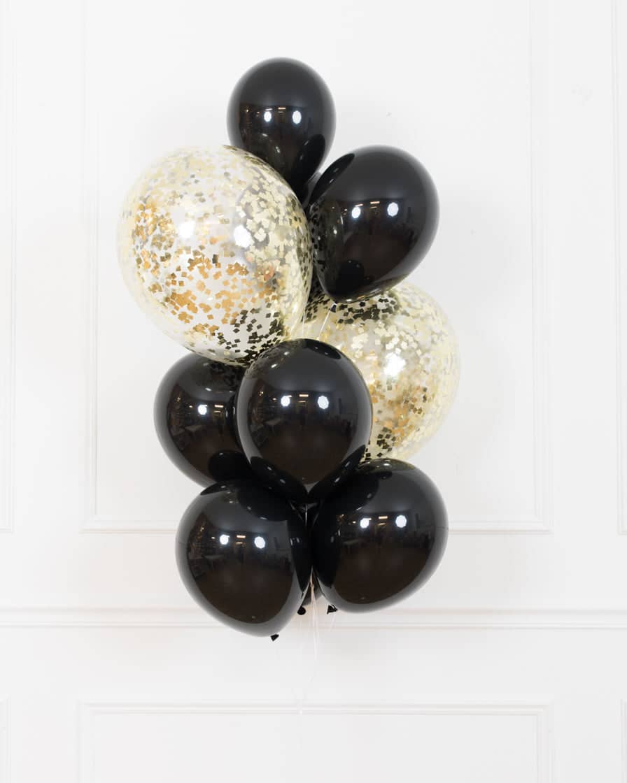 Office Congrats Party – Confetti and 11in Bouquet of 10 | Purchase