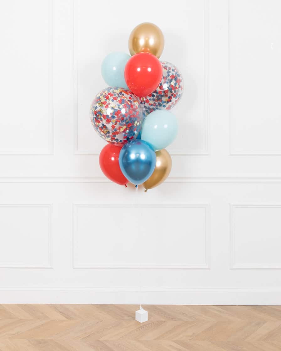 Office Retirement Party – Confetti and 11in Bouquet of 10 | Rental Office Retirement Party – Confetti and 11in Bouquet of 10 | Rental
