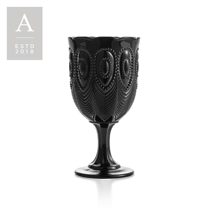 Eliza Black Goblet | Rental Eliza Black Goblet | Rental