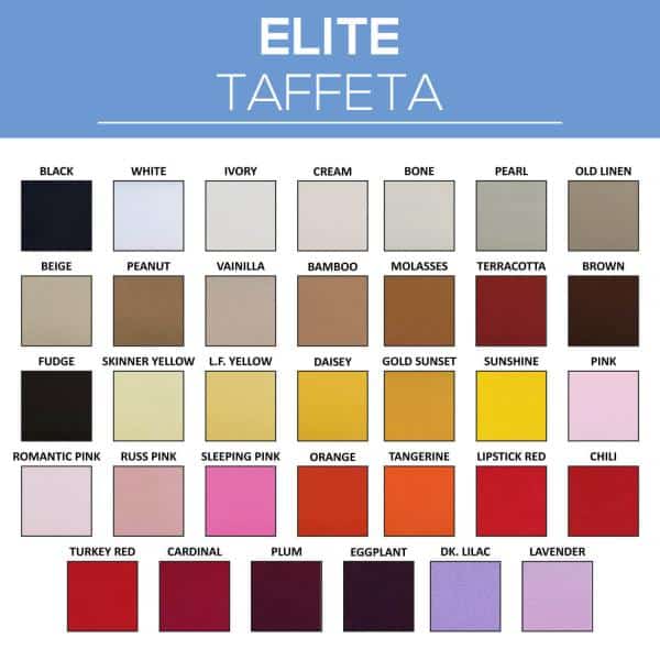 *IFR* Elite Taffeta – 100% Polyester – 85yd Bolt – 60″ Width | Rental