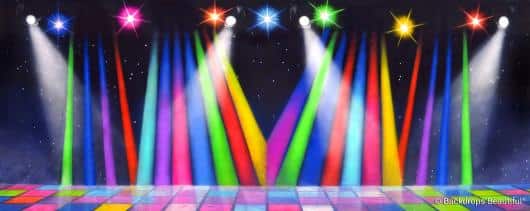 Neon Lights 15 Spotlights | Rental