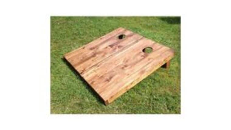 Cornhole Package – Light Rustic | Rental