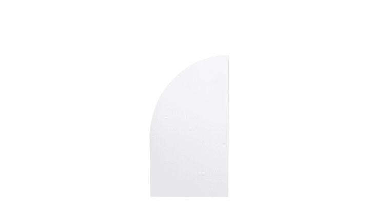 Black Half Arch Backdrop | Rental