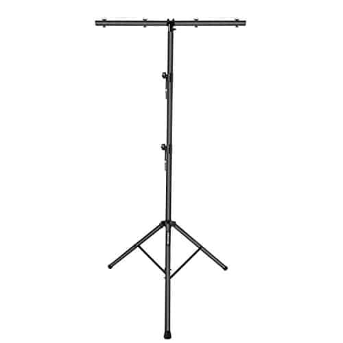 Neewer Stage Light Tripod Stand with T-bar and 4 Hanging Bolts 61.4-12.76 inches/156-324 centimeters Adjustable Height for Marriage Stage Performance Party DJ Club Band and More | Rental