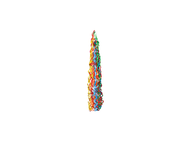 34″ Primary Twirlz Anagram Balloon Tail | Rental